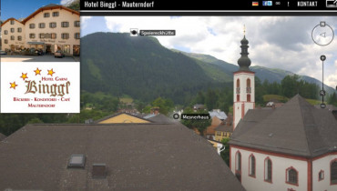 Slika pregleda web-kamere Mauterndorf im Lungau - Hotel Binggl